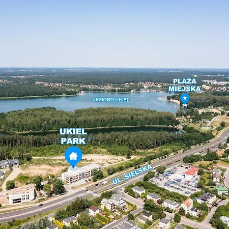 Ukiel Park 31 Przy Plaży Miejskiej I Lesie - Free Parking, Klimatyzacja ,fv